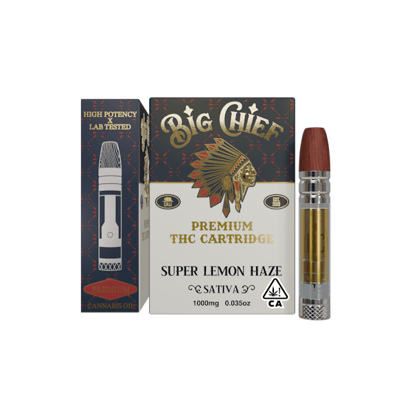 Big Chief Super Lemon Haze Cartridge 1g