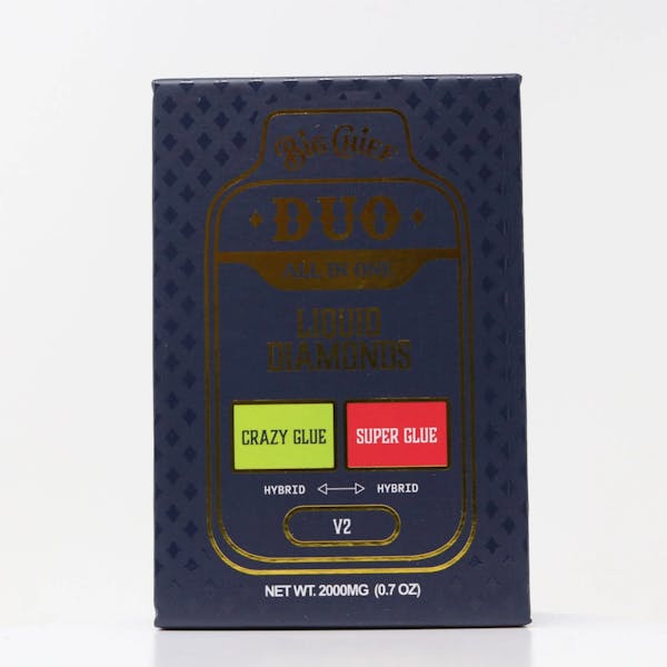 Big Chief Crazy Glue x Super Glue V2 Liquid Diamonds Disposable 2g
