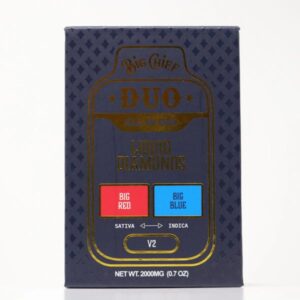 Big Chief Big Red x Big Blue V2 Liquid Diamonds Disposable 2g