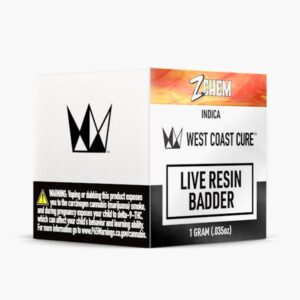 West Coast Cure Z Chem Live Resin Badder 1g