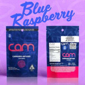 Cam Blue Raspberry Gummies Gummies 100mg 10ct
