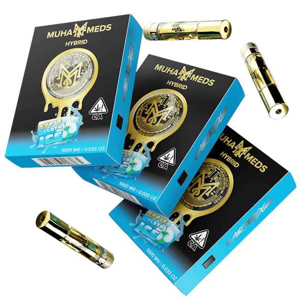 Muha Meds Apple Gelato Ice Cartridge 1g