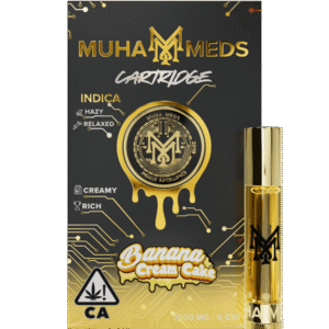Muha Meds Banana Cream Cake Cartridge 1g