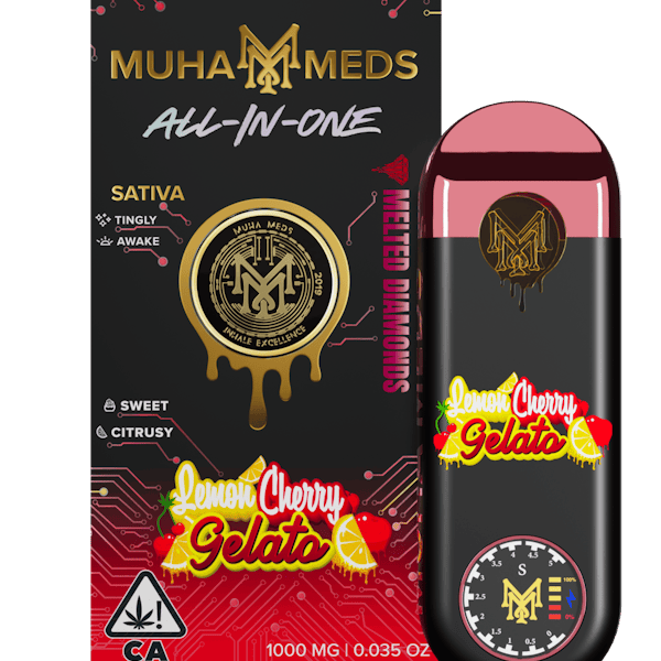 1779995199-1779459227-1778794106-download.png Muha Meds Lemon Cherry Gelato Melted Diamonds Disposable 1g