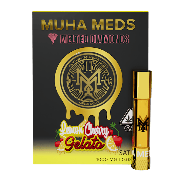 Muha Meds Lemon Cherry Gelato Cartridge 1g