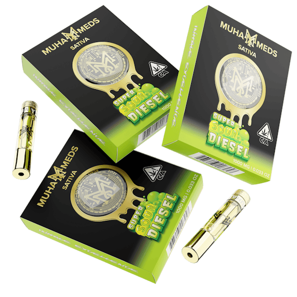 Muha Meds Super Sour Diesel Cartridge 1g