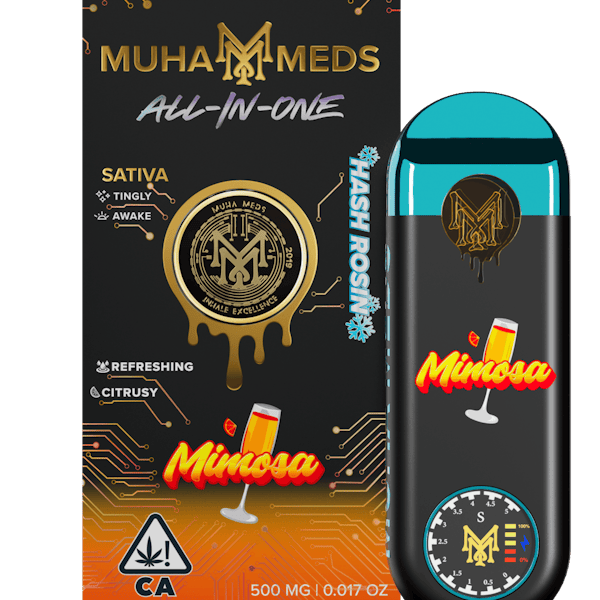 Muha Meds Mimosa Hash Rosin Disposable 0.5g