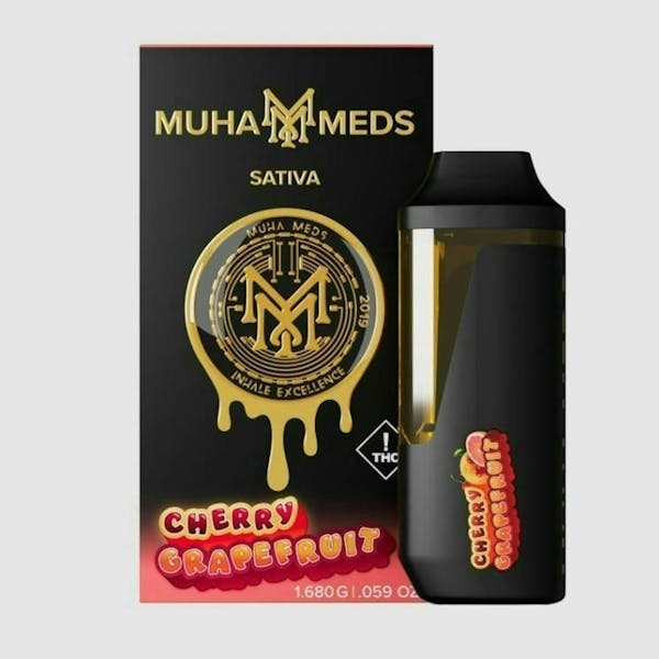 Muha Meds Cherry Grapefruit Disposable 1.68g