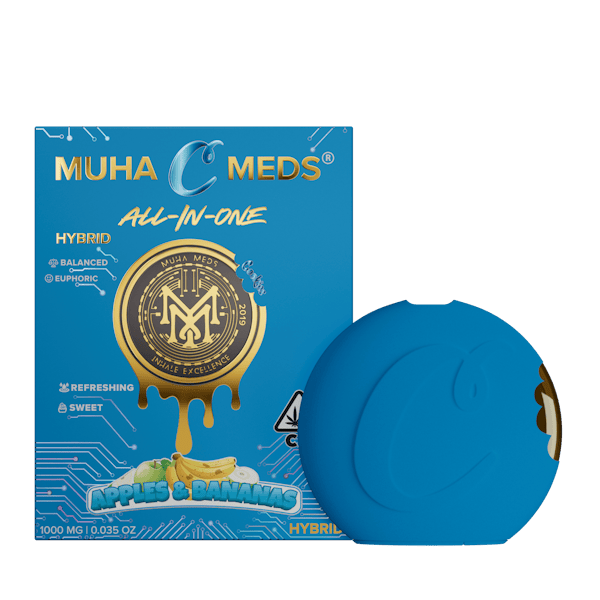 Muha Meds Apples And Bananas Disposable 1g