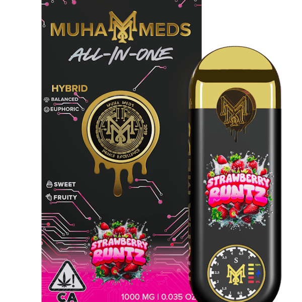 Muha Meds Strawberry Runtz Disposable 1g