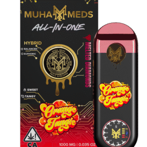 Muha Meds Orange Tangie Melted Diamonds Disposable 1g