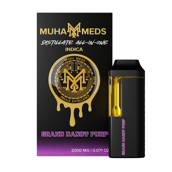 Muha Meds Grand Daddy Purp Disposable 2g