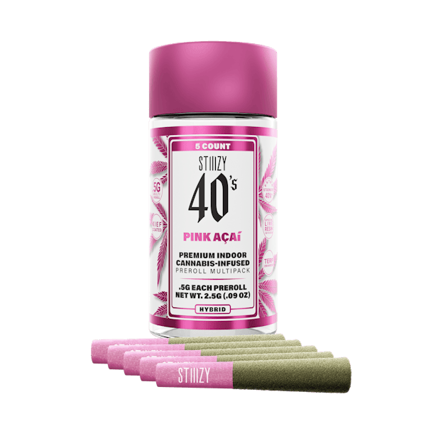 Stiiizy Pink Acai Infused Mini Pre Roll 5pk