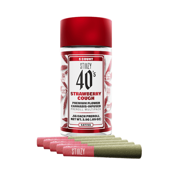 Stiiizy Strawberry Cough Infused Joint 1g