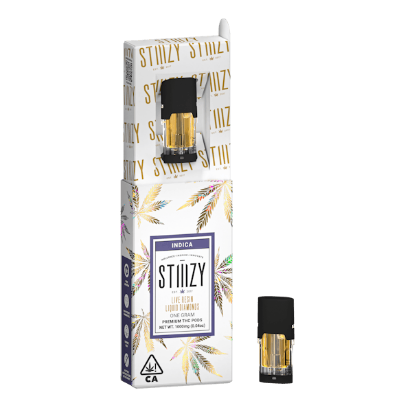 1780734205-1719436116-1704225489-stzy_lrld_fg_indica-03.png Stiiizy Northern Lights Live Resin Liquid Diamonds Pod 1g