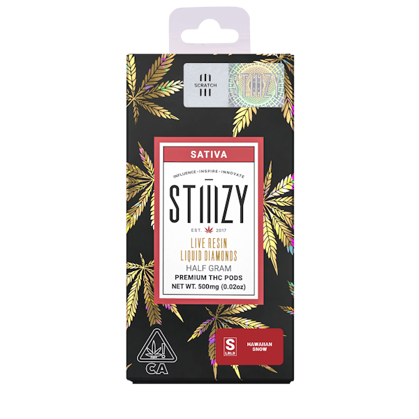 Stiiizy Hawaiian Snow Live Resin Liquid Diamonds Pod 0.5g