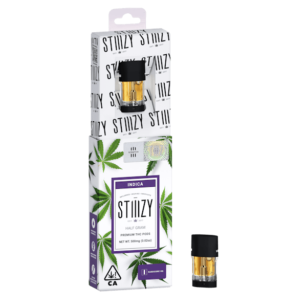 Stiiizy Hardcore Og .5G Original Thc Pod Original THC Pod 1g