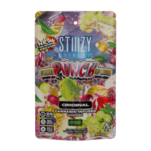Stiiizy, Fruit Punch Splash, 100Mg Original Edibles Gummies 100mg 20ct